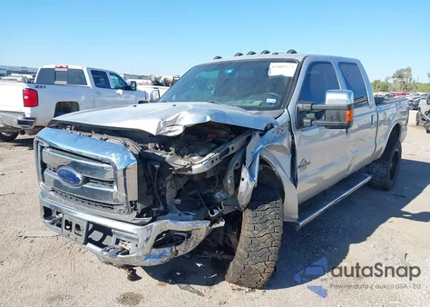 2015 Ford F250 Super Duty из США, поврежденный, VIN 1FT7W2BT4FEB92888